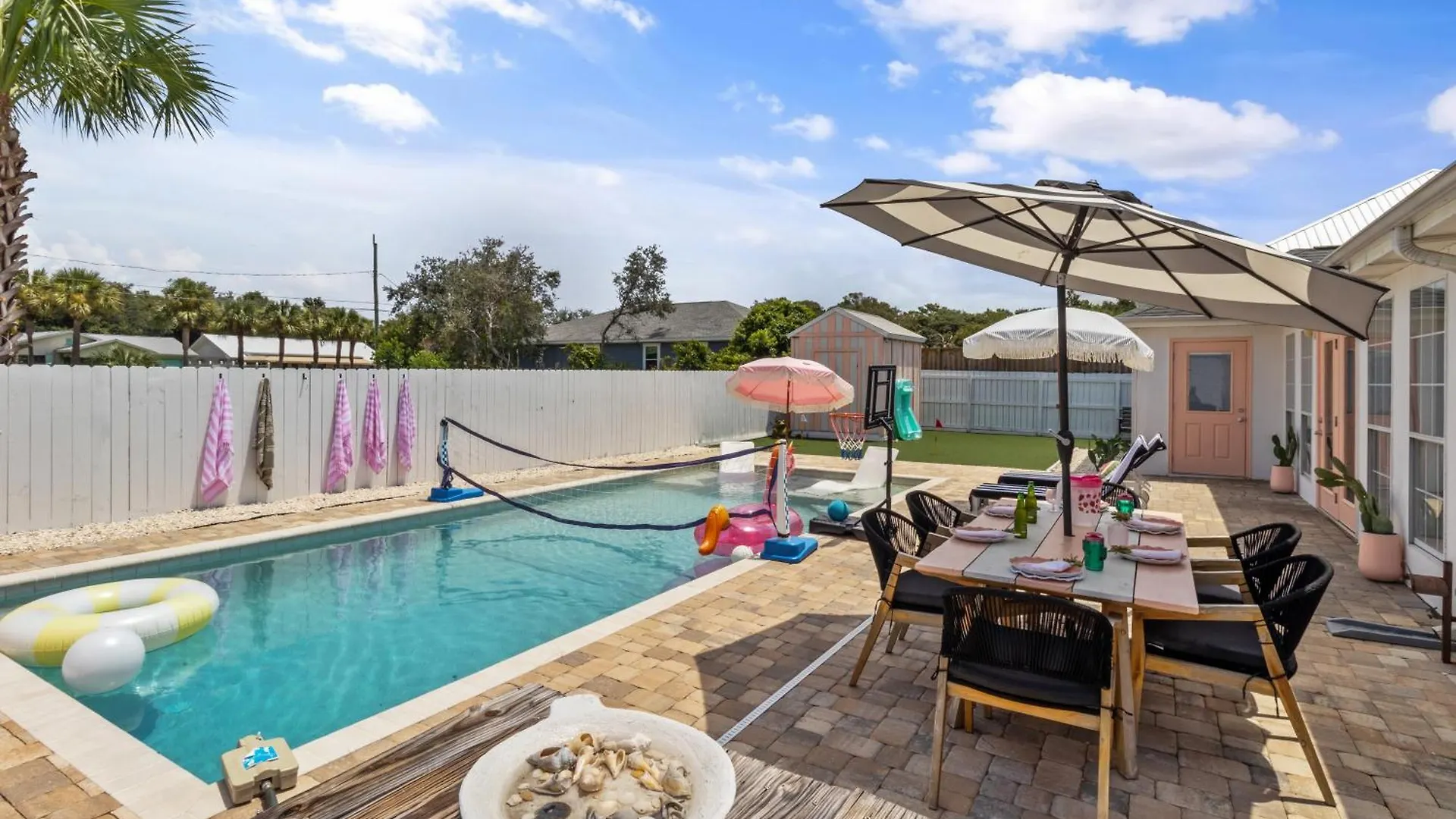Tatil Evi Steps To The Beach & Close To 30A! Private Pool With Sundeck & Putt Putt Golf! Panama City Beach